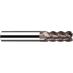 Fraisa - 1/8, 1/2" LOC, 1/8" Shank Diam, 2-1/4" OAL, 4 Flute Solid Carbide Square End Mill - Best Tool & Supply