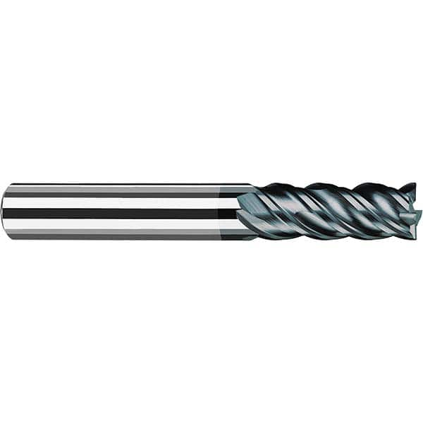 Fraisa - 5/16, 25/32" LOC, 5/16" Shank Diam, 2-1/2" OAL, 4 Flute Solid Carbide Square End Mill - Best Tool & Supply