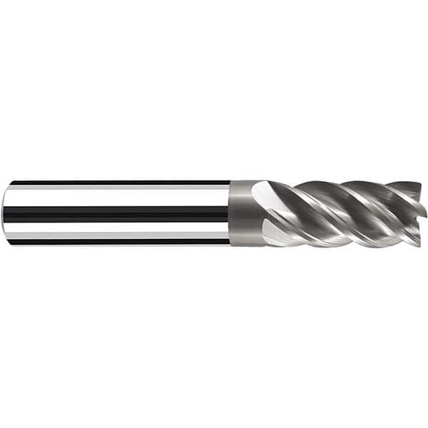 Fraisa - 1/2, 1-1/16" LOC, 1/2" Shank Diam, 3-1/4" OAL, 5 Flute Solid Carbide Square End Mill - Best Tool & Supply