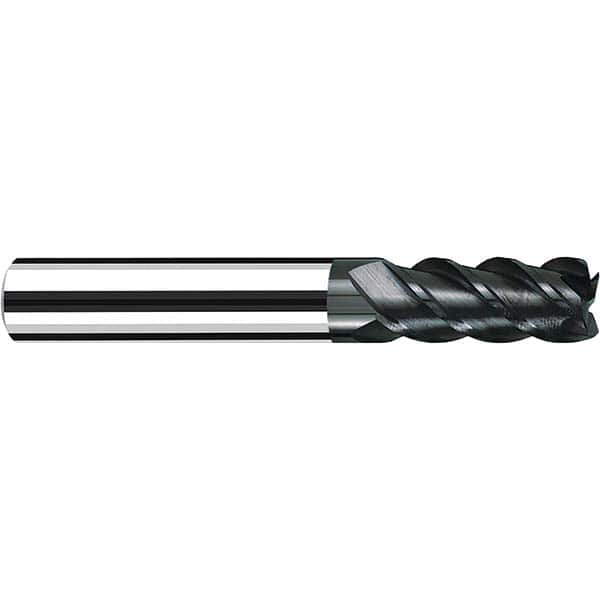 Fraisa - 3/16, 5/8" LOC, 3/16" Shank Diam, 2-1/4" OAL, 4 Flute Solid Carbide Square End Mill - Best Tool & Supply