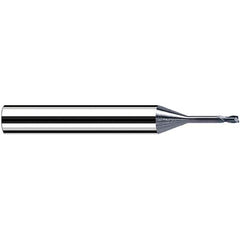 Fraisa - 1.5mm, 1.5mm LOC, 61mm OAL, 2 Flute Solid Carbide Square End Mill - Best Tool & Supply