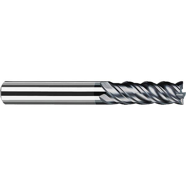 Fraisa - 1/2, 1-1/2" LOC, 1/2" Shank Diam, 3-3/4" OAL, 4 Flute Solid Carbide Square End Mill - Best Tool & Supply