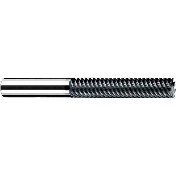 Fraisa - 1-1/4, 6" LOC, 1-1/4" Shank Diam, 9" OAL, 9 Flute Solid Carbide Square End Mill - Best Tool & Supply