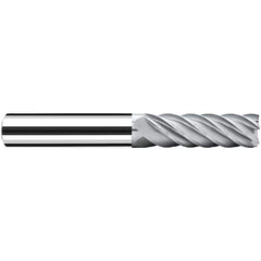 Fraisa - 8mm, 24mm LOC, 72mm OAL, 6 Flute Solid Carbide Square End Mill - Best Tool & Supply