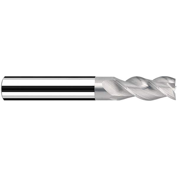 Fraisa - 8mm, 19mm LOC, 63mm OAL, 3 Flute Solid Carbide Square End Mill - Best Tool & Supply