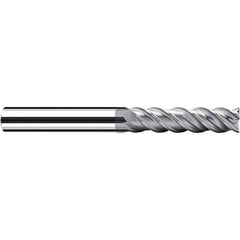 Fraisa - 1, 4" LOC, 1" Shank Diam, 7" OAL, 4 Flute Solid Carbide Square End Mill - Best Tool & Supply