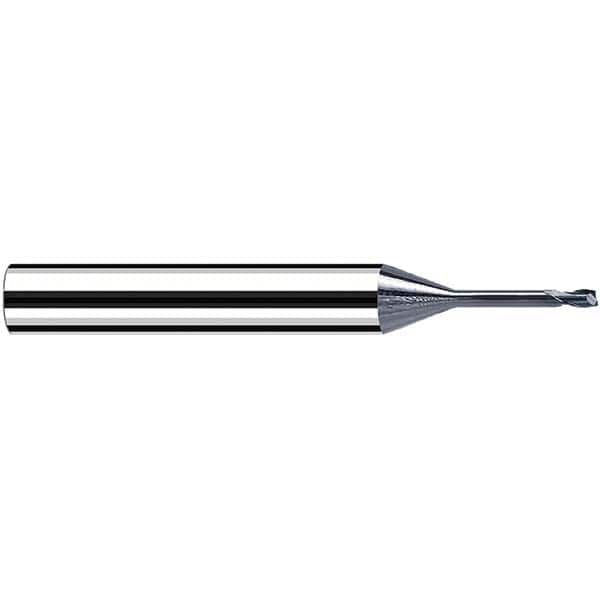 Fraisa - 1.5mm, 6mm LOC, 61mm OAL, 2 Flute Solid Carbide Square End Mill - Best Tool & Supply