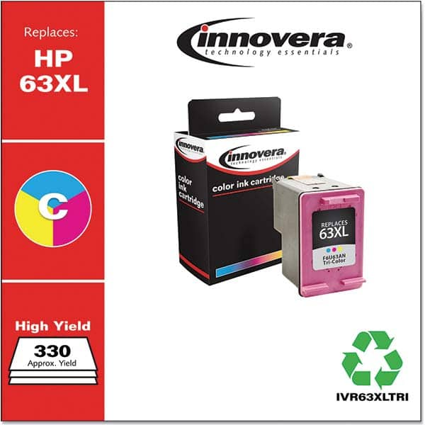 innovera - Office Machine Supplies & Accessories For Use With: HP DeskJet 1110, 1112, 2130, 2132, 3630, 3631, 3632, 3633, 3634, 3636, 3637; HP ENVY 4512, 4516, 4520, 4522, 4523, 4524; HP OfficeJet 3830, 3831, 3833, 4650, 4652, 4654, 4655 Nonflammable: No - Best Tool & Supply