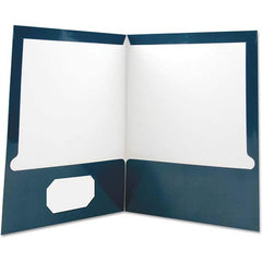 UNIVERSAL - File Folders, Expansion Folders & Hanging Files Folder/File Type: Pocket Folders Color: Navy - Best Tool & Supply