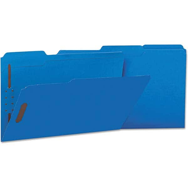 UNIVERSAL - File Folders, Expansion Folders & Hanging Files Folder/File Type: File Folders with Top Tab Color: Blue - Best Tool & Supply