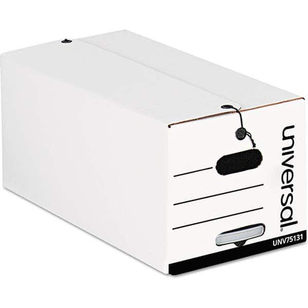 UNIVERSAL - Compartment Storage Boxes & Bins Type: String & Button Box Color: White - Best Tool & Supply