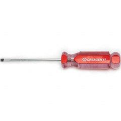 Crescent - Slotted Screwdrivers Tool Type: Screwdriver Overall Length Range: 7" - 9.9" - Best Tool & Supply