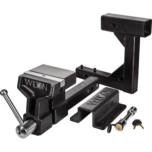 Wilton - 6" Jaw Width x 5-3/4" Jaw Opening, 5" Throat Depth, Bench & Pipe Combination Vise - Best Tool & Supply