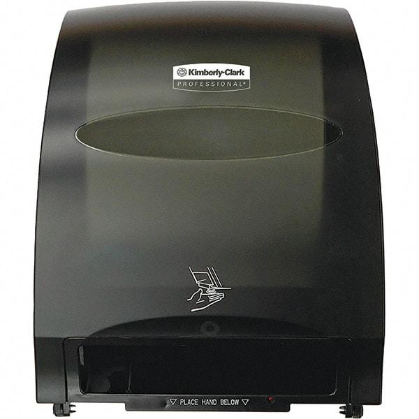 Kimberly-Clark Professional - Hands Free, Metal/Plastic Paper Towel Dispenser - 15.76" High x 12.7" Wide x 9.572" Deep, 1 Roll, Smoke (Color) - Best Tool & Supply