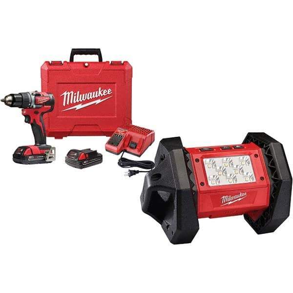 Milwaukee Tool - Cordless Drills Battery Voltage: 18 Battery Chemistry: Lithium-Ion - Best Tool & Supply