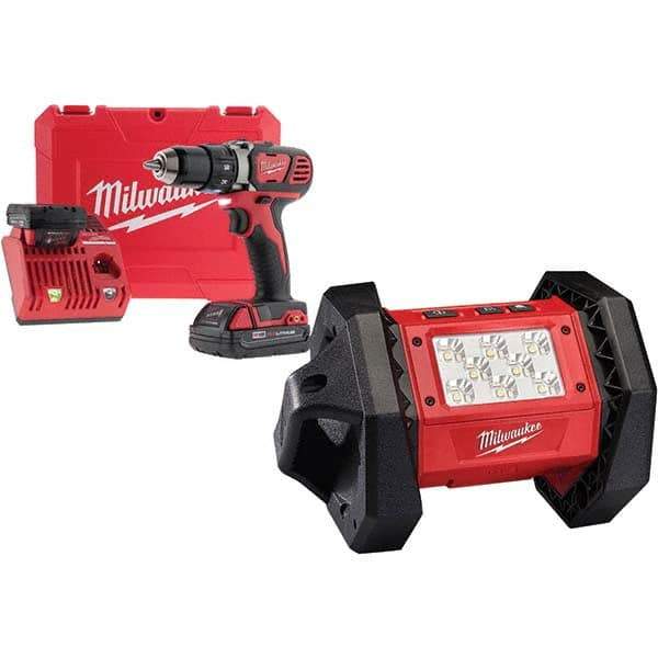 Milwaukee Tool - Cordless Drills Battery Voltage: 18 Battery Chemistry: Lithium-Ion - Best Tool & Supply