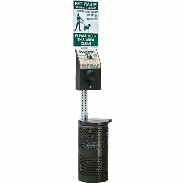 DOGIPOT - Pet Waste Stations Mount Type: Pole Mount Overall Height Range (Feet): 4' - 8' - Best Tool & Supply