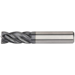 Kennametal - 5/16", 3/4" LOC, 5/16" Shank Diam, 2-1/2" OAL, 4 Flute, Solid Carbide Square End Mill - Best Tool & Supply