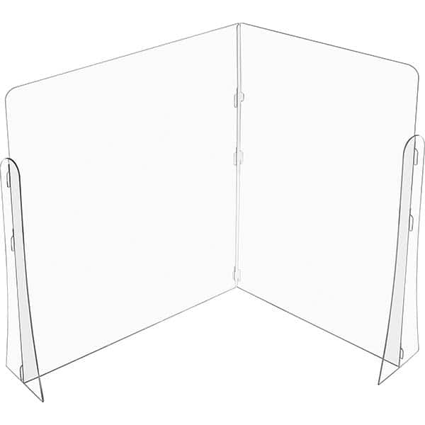 USA Sealing - 60" x 36" Partition & Panel System-Social Distancing Barrier - Best Tool & Supply