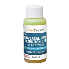 Leak Finder - Automotive Leak Detection Dyes Applications: Refrigeration Container Size: 1 oz. - Best Tool & Supply