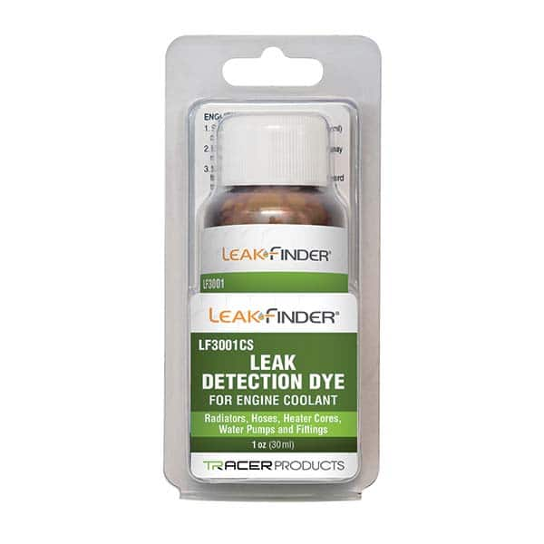 Leak Finder - Automotive Leak Detection Dyes Applications: Coolant Container Size: 1 oz. - Best Tool & Supply