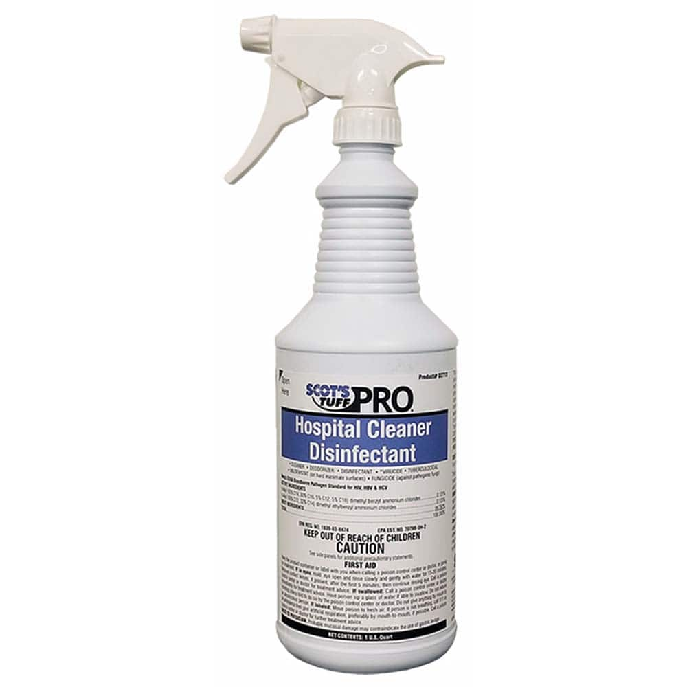 Scot's Tuff - All-Purpose Cleaners & Degreasers Type: Disinfectant Container Type: Bottle - Best Tool & Supply