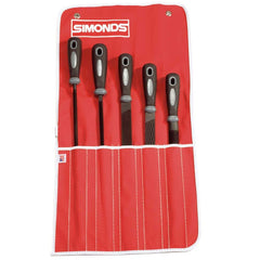 Simonds File - File Sets File Set Type: American File Types Included: Mill; Half Round; Round; Slim Taper; Rasp - Best Tool & Supply