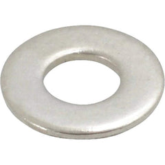 4″ Screw High-Temperature Flat Washer: Grade A286 Stainless Steel, Plain Finish 1/8″ ID, 5/16″ OD, 0.065″ Thick