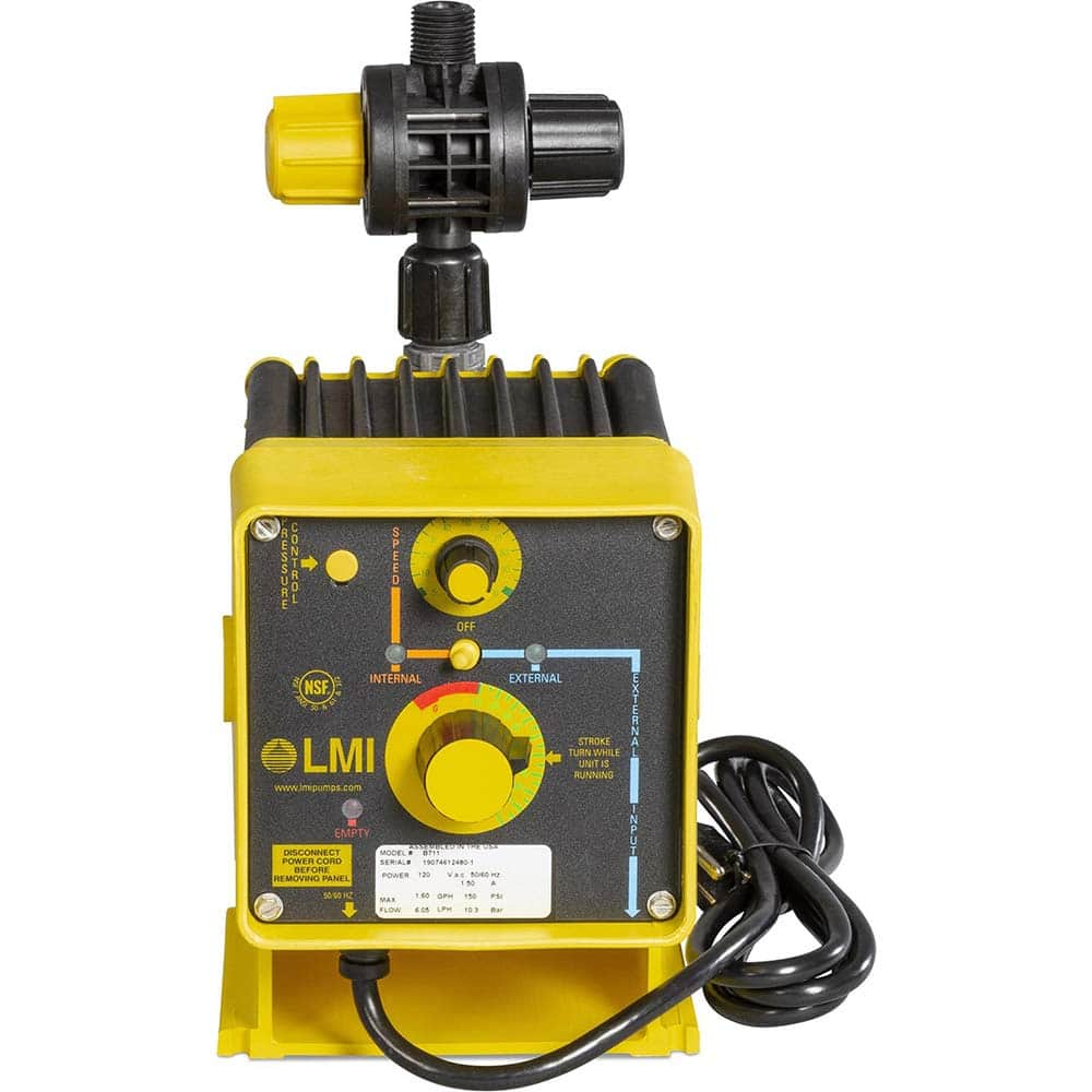 LMI - Metering Pumps Type: Chemical GPH: 2.500 - Best Tool & Supply