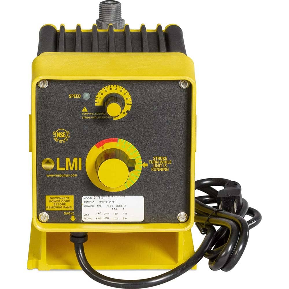 LMI - Metering Pumps Type: Chemical GPH: 8.000 - Best Tool & Supply