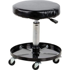 Vestil - Swivel & Adjustable Stools Type: Adjustable Height Stool Base Type: PAD Base - Best Tool & Supply