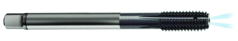 M20 x 2.5 Dia. - 6HX - 7 FL - Carbide Semi-Bott Tap-TiCN -Coolant-Thru-FORM-C DIN 376 - Best Tool & Supply