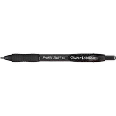 Paper Mate - Pens & Pencils Type: Retractable Ball Point Pen Color: Black - Best Tool & Supply