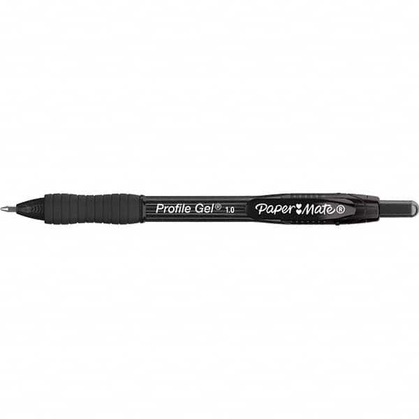 Paper Mate - Pens & Pencils Type: Retractable Gel Color: Black - Best Tool & Supply