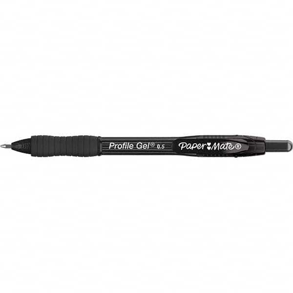 Paper Mate - Pens & Pencils Type: Retractable Gel Color: Black - Best Tool & Supply