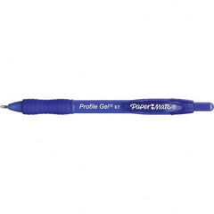 Paper Mate - Pens & Pencils Type: Retractable Gel Color: Blue - Best Tool & Supply