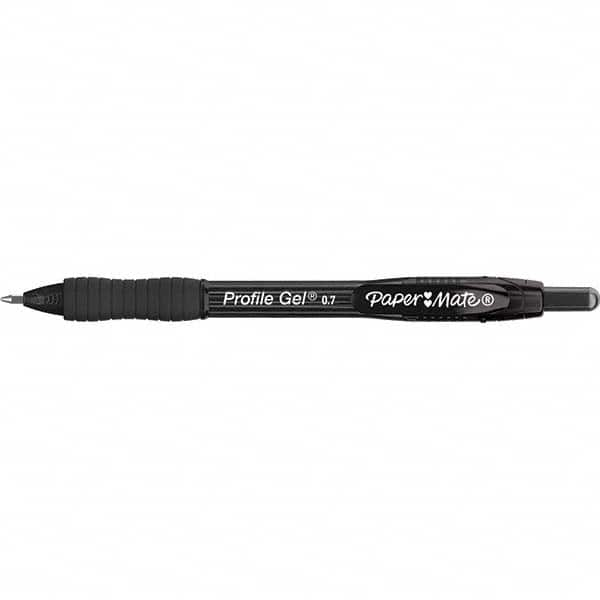 Paper Mate - Pens & Pencils Type: Retractable Gel Color: Black - Best Tool & Supply