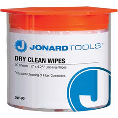 Jonard Tools - Cable Tools & Kits Tool Type: Dry Wipes for Cleaning Fiber Number of Pieces: 90.000 - Best Tool & Supply