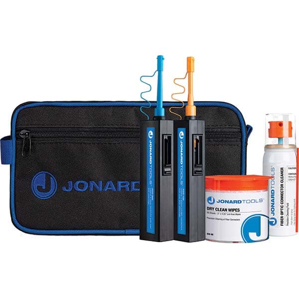 Jonard Tools - Cable Tools & Kits Tool Type: Fiber Cleaning Kit Number of Pieces: 5.000 - Best Tool & Supply