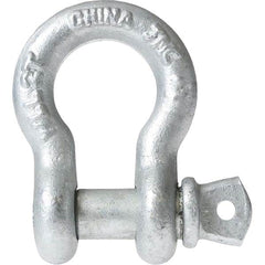 US Cargo Control - Shackles Load Limit (Ton): 12.00 Pin Type: Screw - Best Tool & Supply