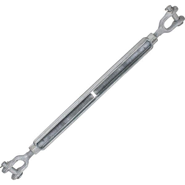 US Cargo Control - Turnbuckles Type: Jaw & Jaw Working Load Limit (Lb.): 5200 - Best Tool & Supply