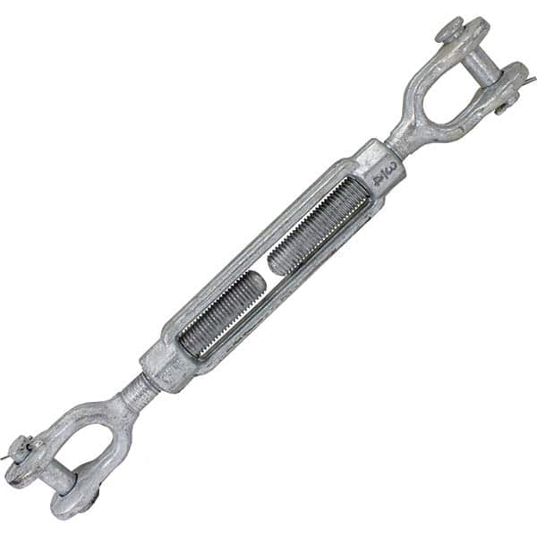 US Cargo Control - Turnbuckles Type: Jaw & Jaw Working Load Limit (Lb.): 5200 - Best Tool & Supply