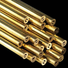 Electrical Discharge Machining Tubes; Tube Material: Brass; Overall Length: 0.6 mm; Channel Type: Single; Outside Diameter (mm): 0.60; Overall Length (mm): 0.6000