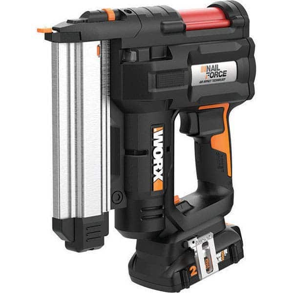 Worx - Cordless Nailers Fastener Type: Staple Gun/Brad Nailer Nail Diameter (Gauge): 18.00 - Best Tool & Supply