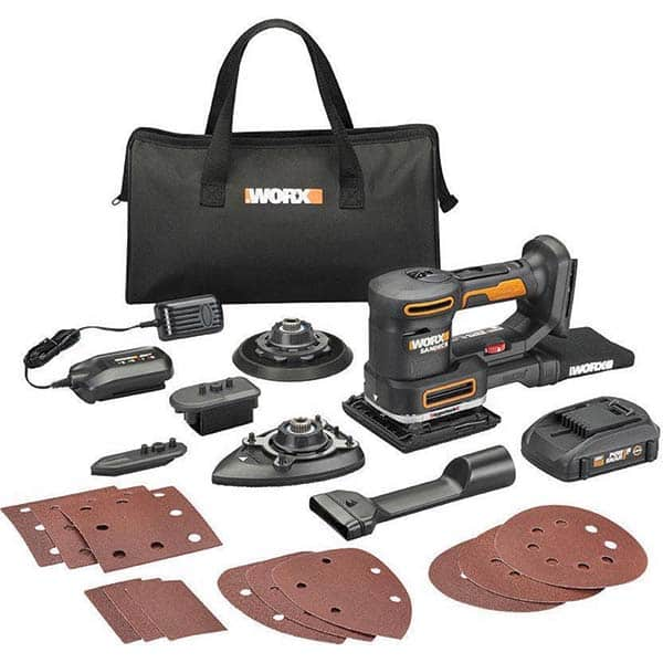 Worx - Electric Orbital Sanders Sander Type: Cordless Random Orbital Random Orbit: Yes - Best Tool & Supply