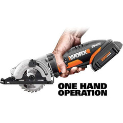 Worx - Cordless Circular Saws Voltage: 20 Battery Chemistry: Lithium-Ion - Best Tool & Supply