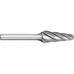 Titan USA - Burrs; Head Shape: Taper ; Industry Specification: SL-4NF ; Tooth Style: Aluma Cut ; Cutting Diameter (Inch): 1/2 ; Cutting Diameter (Decimal Inch): 0.5000 ; Shank Diameter (Inch): 1/4 - Exact Industrial Supply