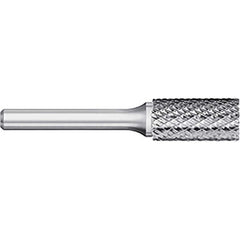 Titan USA - Burrs; Head Shape: Cylinder ; Industry Specification: SA-81 ; Tooth Style: Double Cut ; Cutting Diameter (Inch): 3/16 ; Cutting Diameter (Decimal Inch): 0.1875 ; Shank Diameter (Inch): 3/16 - Exact Industrial Supply