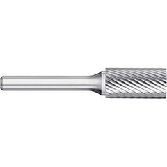 Titan USA - Burrs; Head Shape: Cylinder ; Industry Specification: SA-13 ; Tooth Style: Single Cut ; Cutting Diameter (Decimal Inch): 0.1563 ; Shank Diameter (Inch): 1/4 ; Shank Diameter (Decimal Inch): 1/4 - Exact Industrial Supply