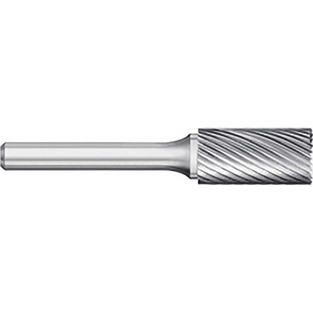 Titan USA - Burrs; Head Shape: Cylinder w/End Cut ; Industry Specification: SB-13 ; Tooth Style: Single Cut ; Cutting Diameter (Decimal Inch): 0.1563 ; Shank Diameter (Inch): 1/4 ; Shank Diameter (Decimal Inch): 1/4 - Exact Industrial Supply